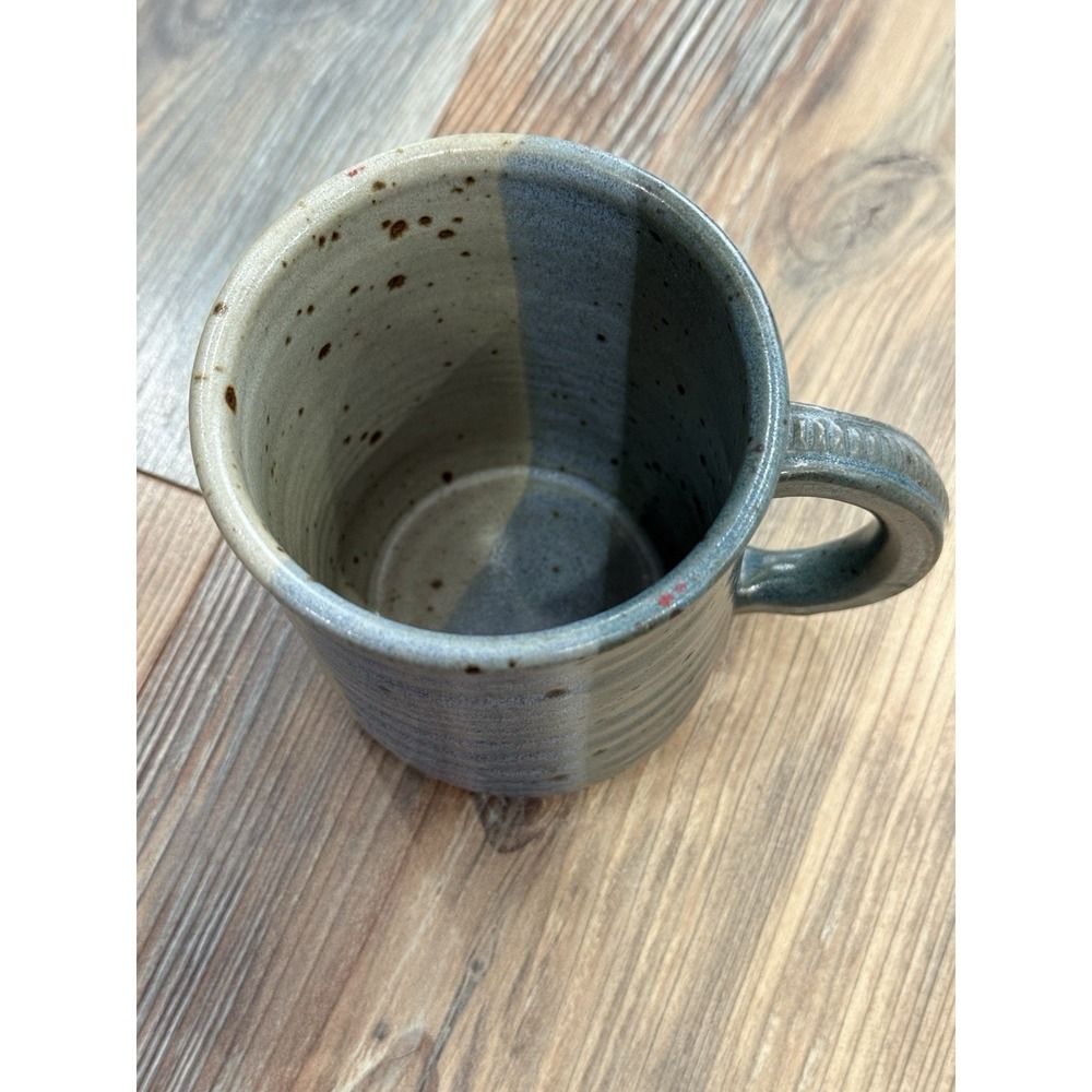 vintage stoneware coffee mug three colors unique rare - Picture 6 of 7